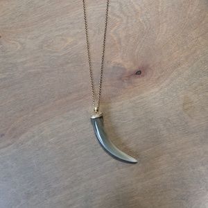 Lucky Brand tooth necklace